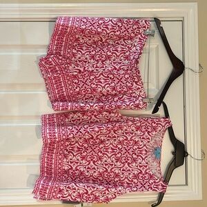 CeCe matching shorts and top set